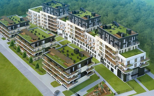 Trwa budowa kompleksu Madison Apartments