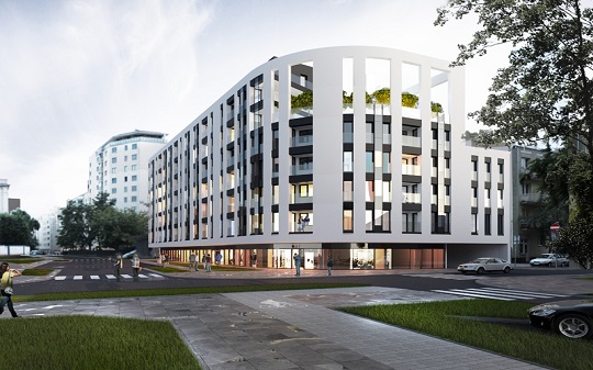 Nowa kamienica w centrum Warszawy