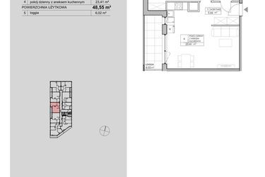 Plan inwestycji Niebieski Bursztyn 9