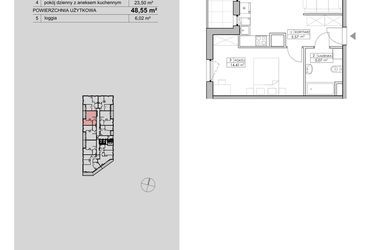 Plan inwestycji Niebieski Bursztyn 11