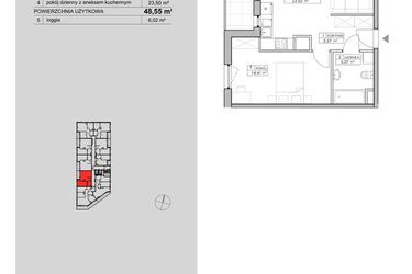 Plan inwestycji Niebieski Bursztyn 12