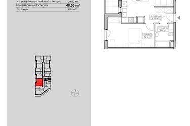 Plan inwestycji Niebieski Bursztyn 16