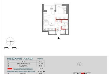 Plan inwestycji ATAL SKY+ bud. A i B 5