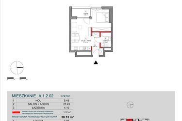 Plan inwestycji ATAL SKY+ bud. A i B 12