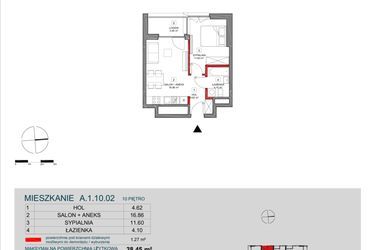 Plan inwestycji ATAL SKY+ bud. A i B 13