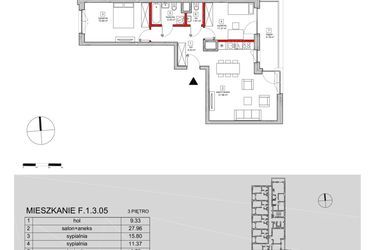 Plan inwestycji ATAL SKY+ bud. D-F 11