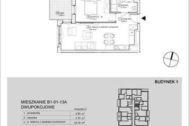 Plan inwestycji Francuska Park IX 3