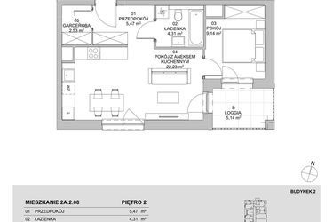 Plan inwestycji Francuska Park VIIIA 15