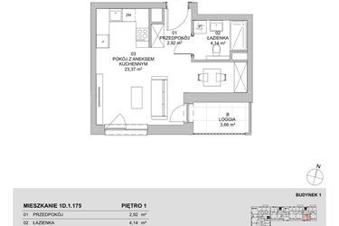 Plan inwestycji Francuska Park VII 2