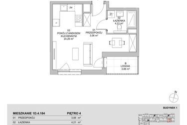 Plan inwestycji Francuska Park VII 3