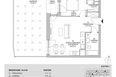 Plan inwestycji Francuska Park VII 7