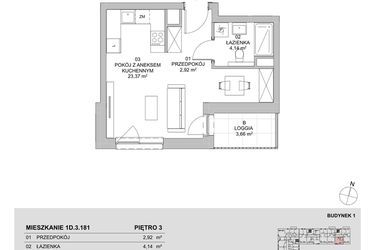 Plan inwestycji Francuska Park VII 9