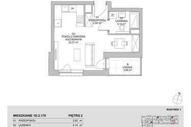 Plan inwestycji Francuska Park VII 11