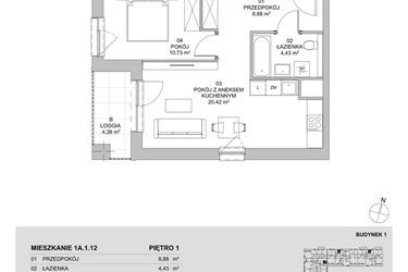 Plan inwestycji Francuska Park VII 12