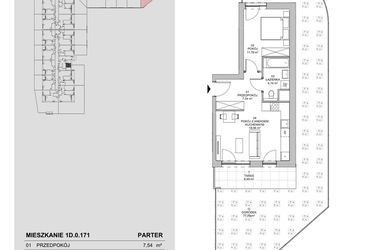 Plan inwestycji Francuska Park VII 14