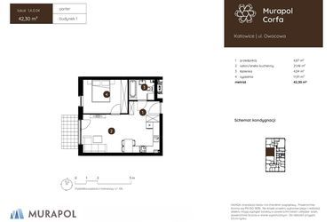 Plan inwestycji Murapol Corfa 1