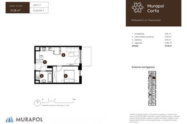 Plan inwestycji Murapol Corfa 4