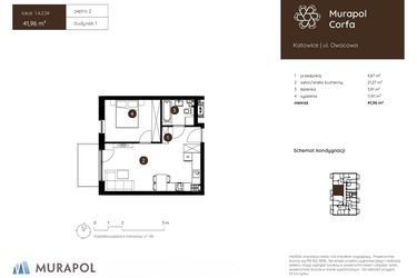 Plan inwestycji Murapol Corfa 6