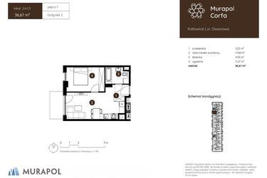Plan inwestycji Murapol Corfa 14