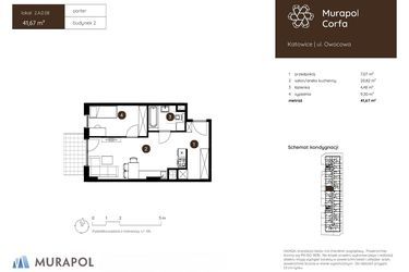 Plan inwestycji Murapol Corfa 16