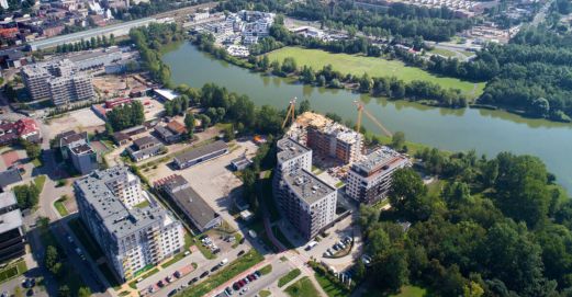 Okolica inwestycji INSPIRE ETAP IV – bud. E 1
