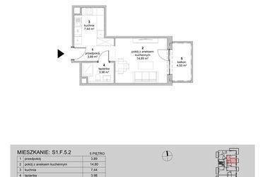 Plan inwestycji ATAL Idea Swarzędz II 4