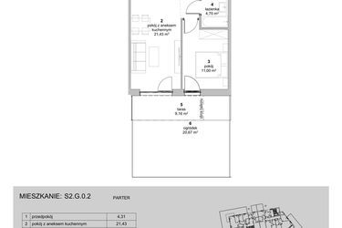 Plan inwestycji ATAL Idea Swarzędz II 5