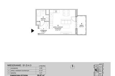 Plan inwestycji ATAL Idea Swarzędz II 13